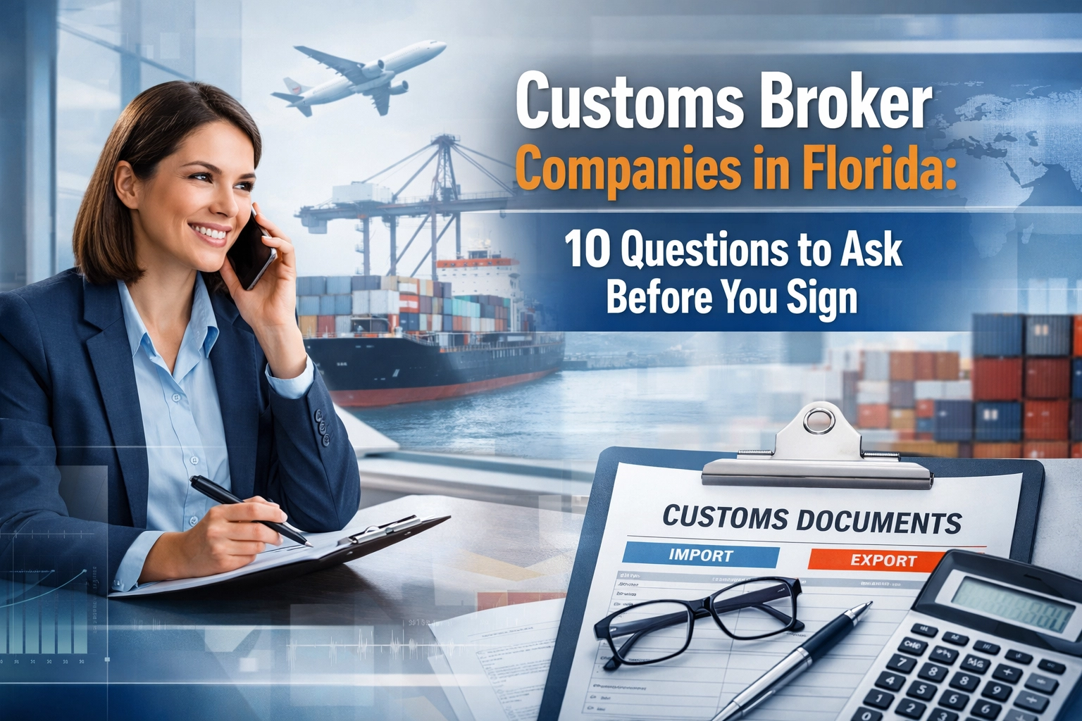 [HERO] Customs Broker Companies in Florida: 10 Questions to Ask Before You Sign