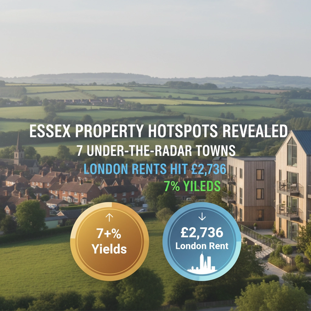 Essex Property Hotspots Revealed: 7 Under-the-Radar Towns Delivering 7%+ Yields While London Rents Hit £2,736