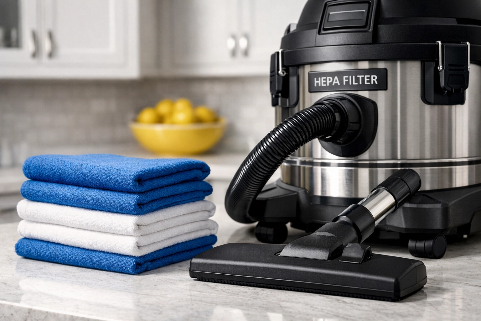 Professional-grade cleaning equipment and HEPA vacuum used for thorough deep-cleaning-winchester projects.