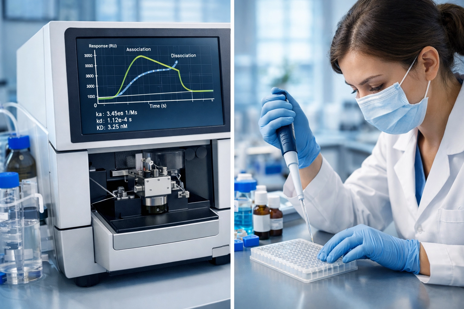 SPR biosensor and ELISA testing for comprehensive antibody characterization and validation