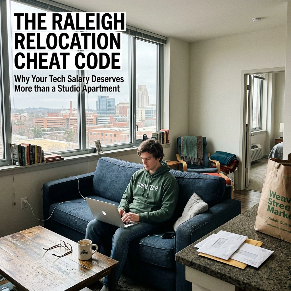 [HERO] The Raleigh Relocation Cheat Code: Why Your Tech Salary Deserves More than a Studio Apartment
