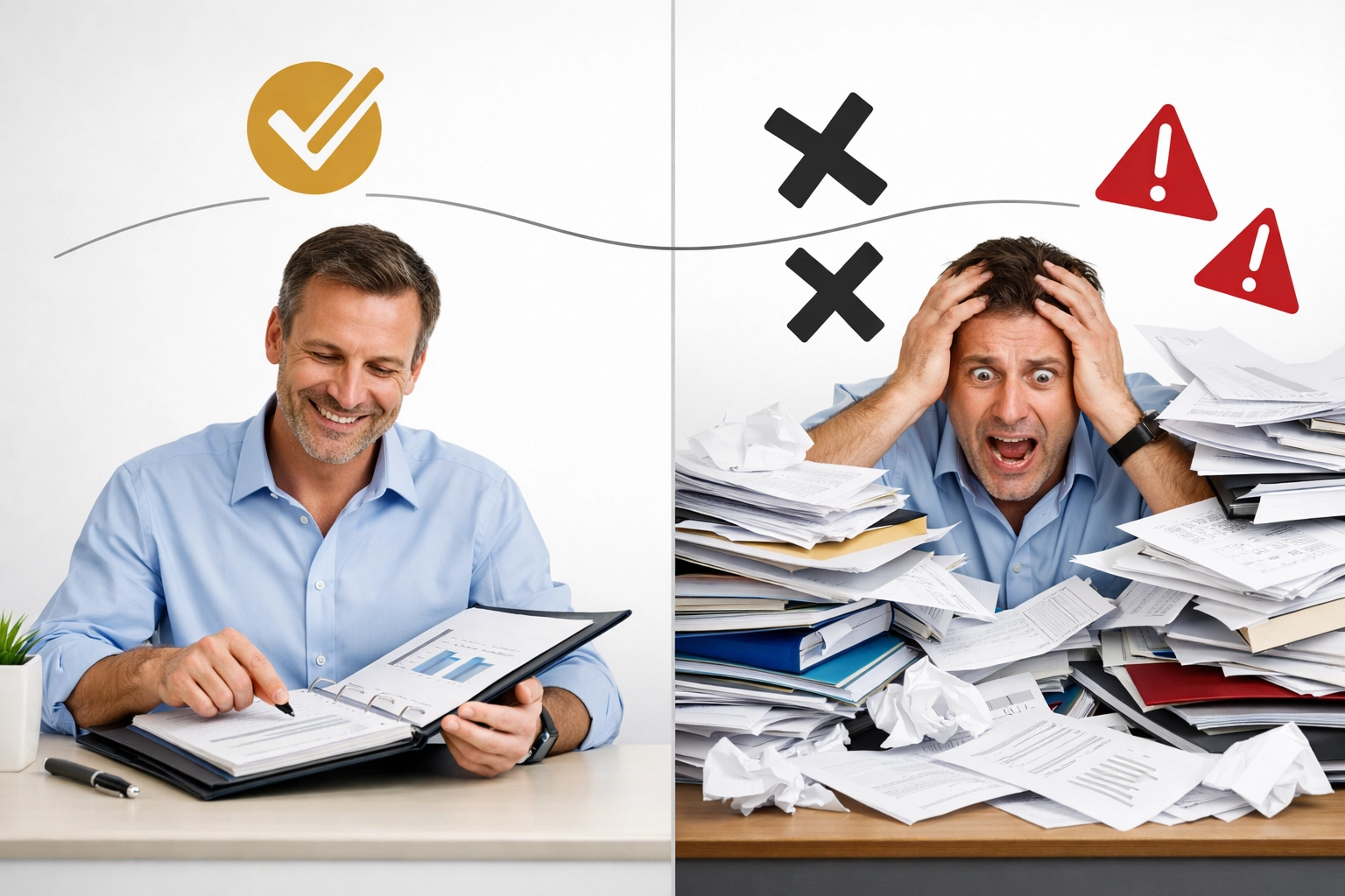 Proactive HR documentation versus reactive chaos in small business management