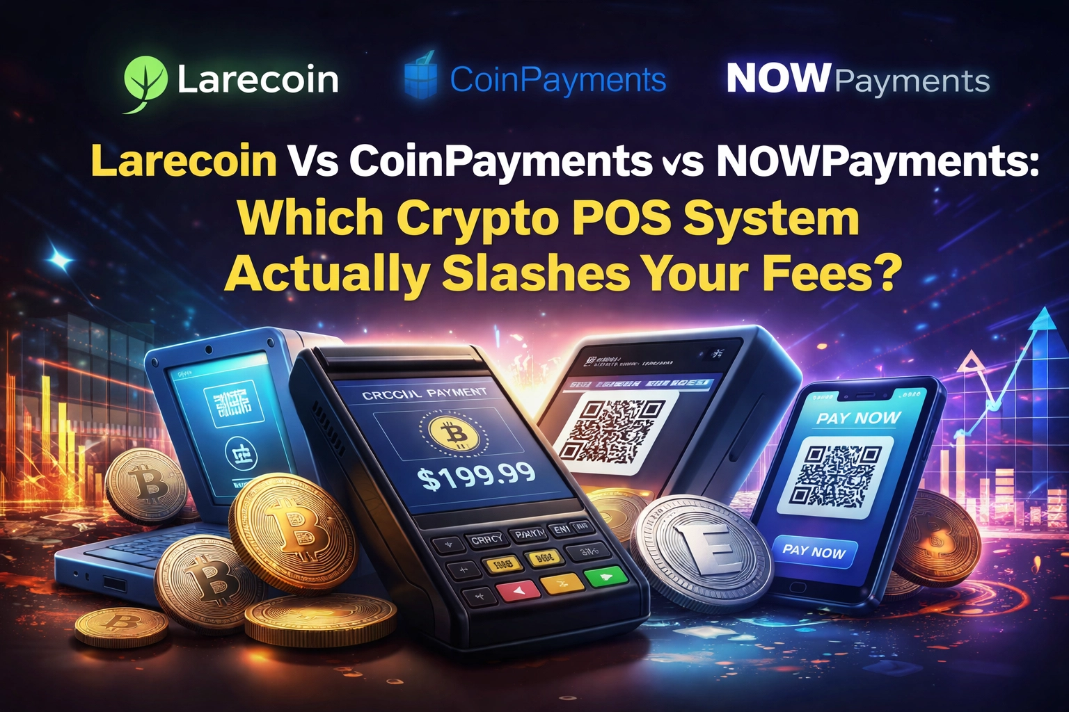 [HERO] Larecoin Vs CoinPayments Vs NOWPayments: Which Crypto POS System Actually Slashes Your Fees?
