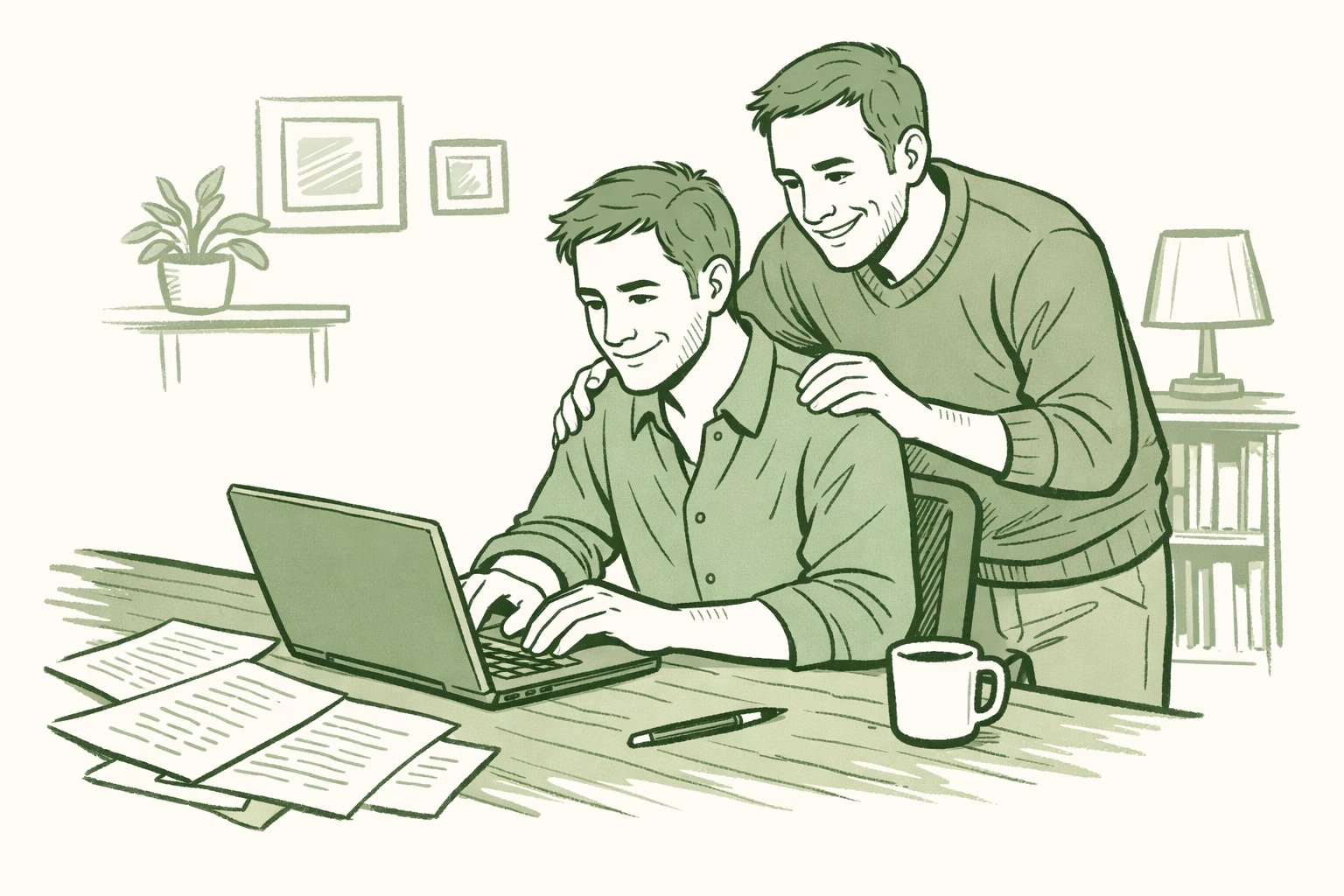 LGBTQ+ authors publishing MM romance ebook, collaborative writing process