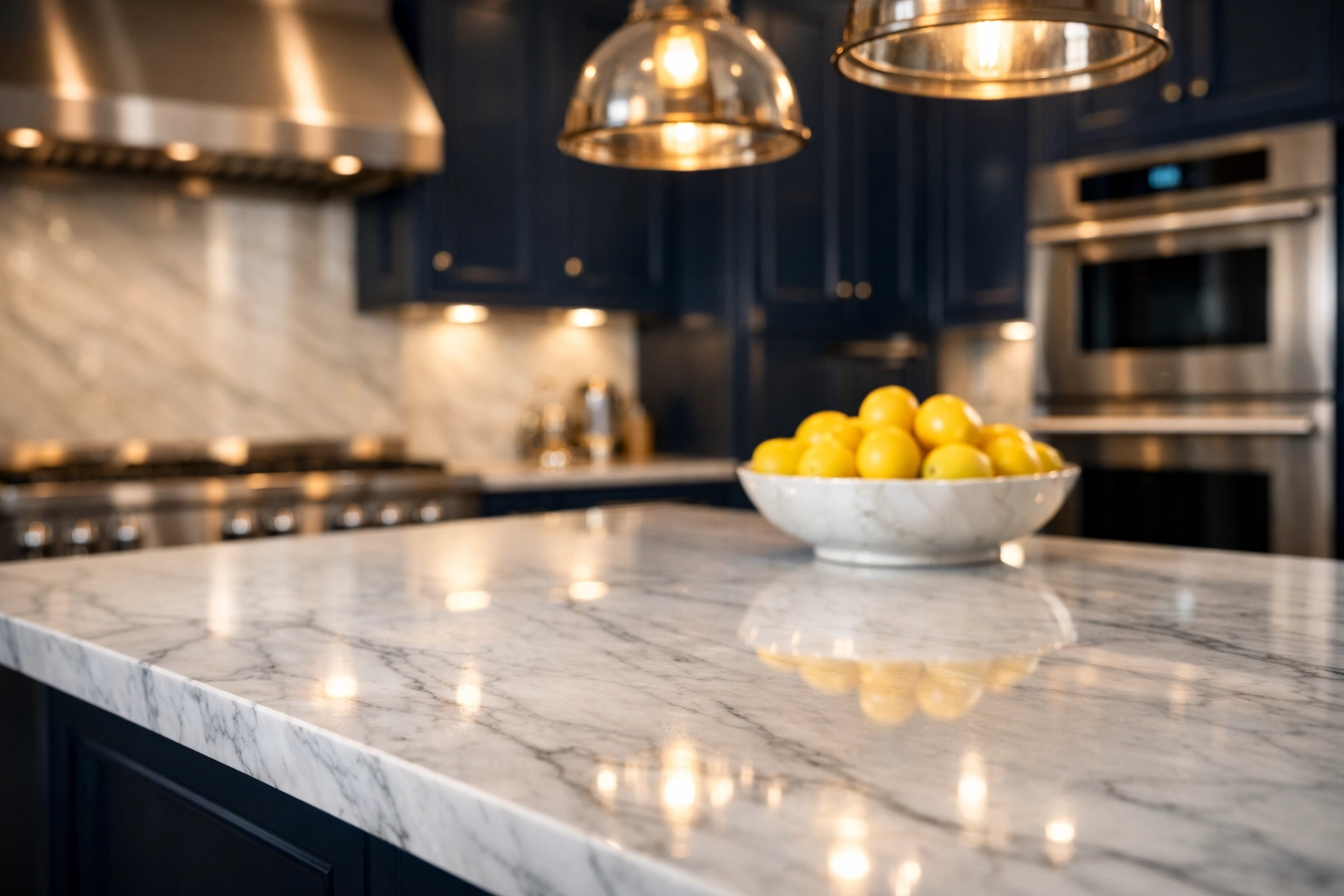 Luxury residential cleaning Massachusetts for a sparkling gourmet kitchen in Dover.
