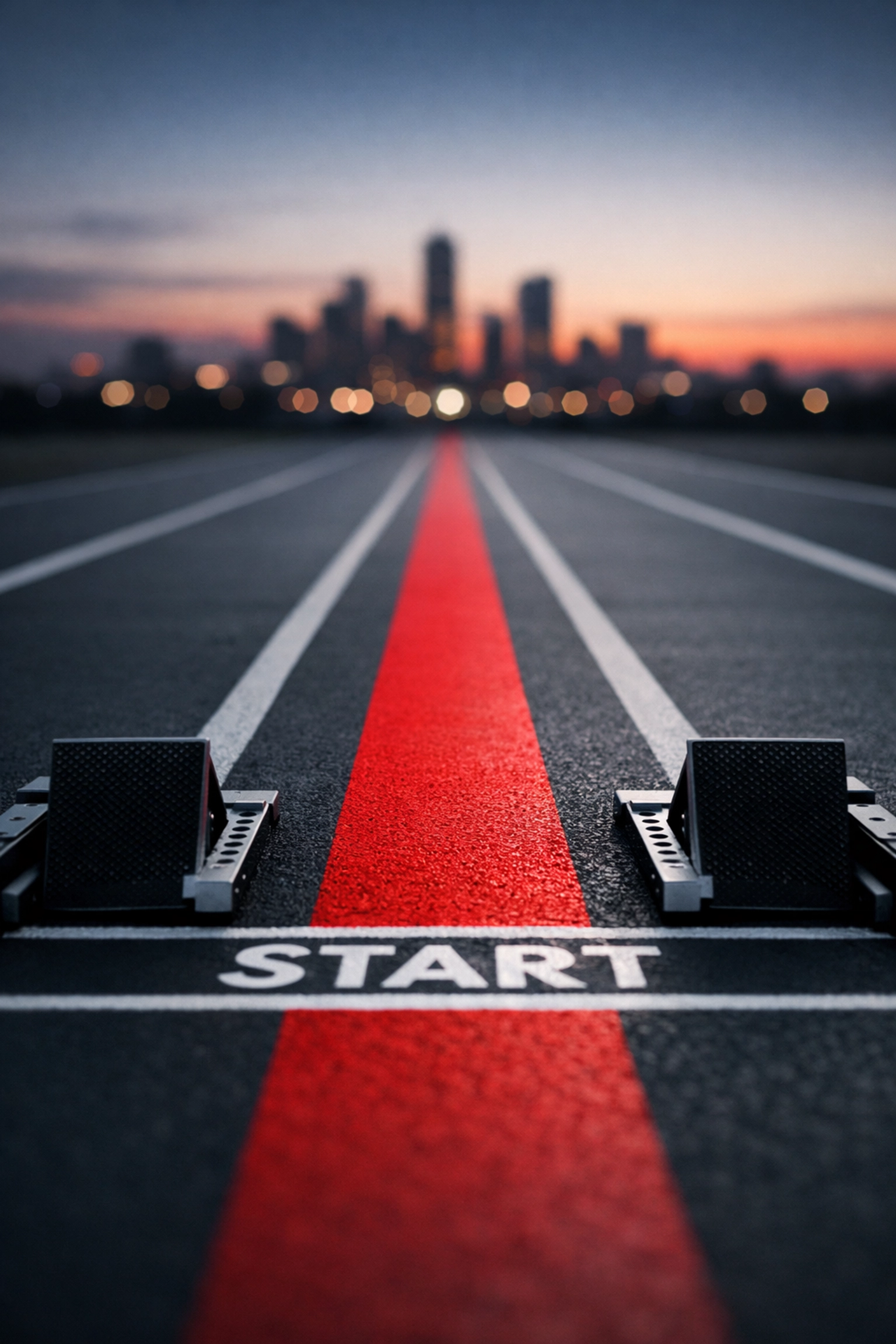 Sprint starting line representing real estate agent spring market readiness