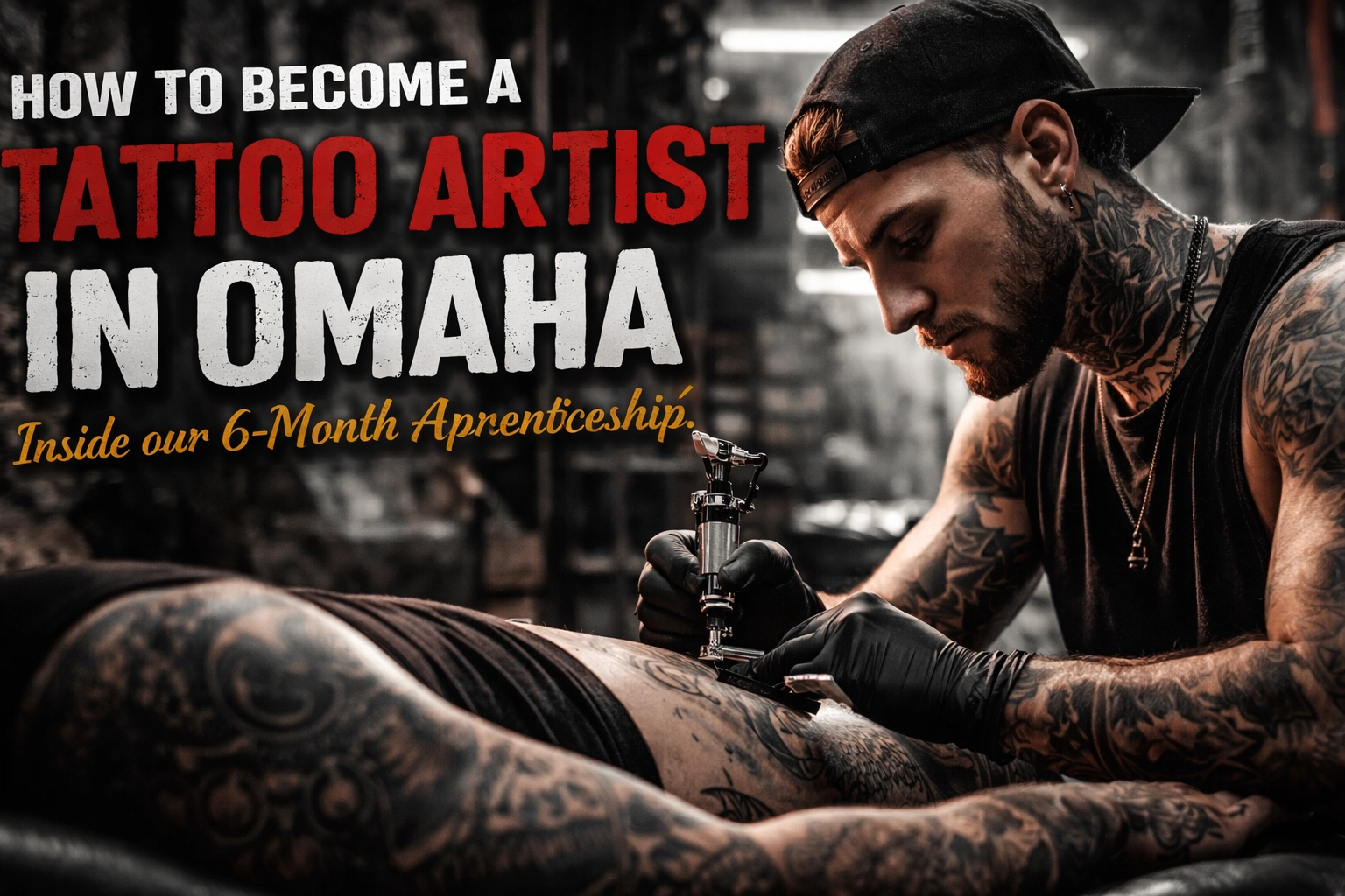 [HERO] How to Become a Tattoo Artist in Omaha: Inside our 6-Month Apprenticeship