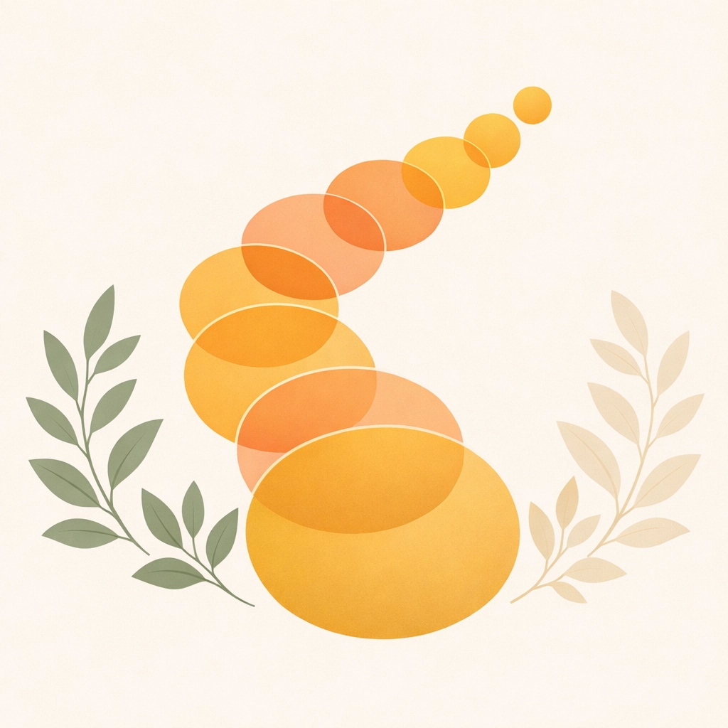 An abstract path representing the journey through Massachusetts surrogate eligibility and screening milestones.