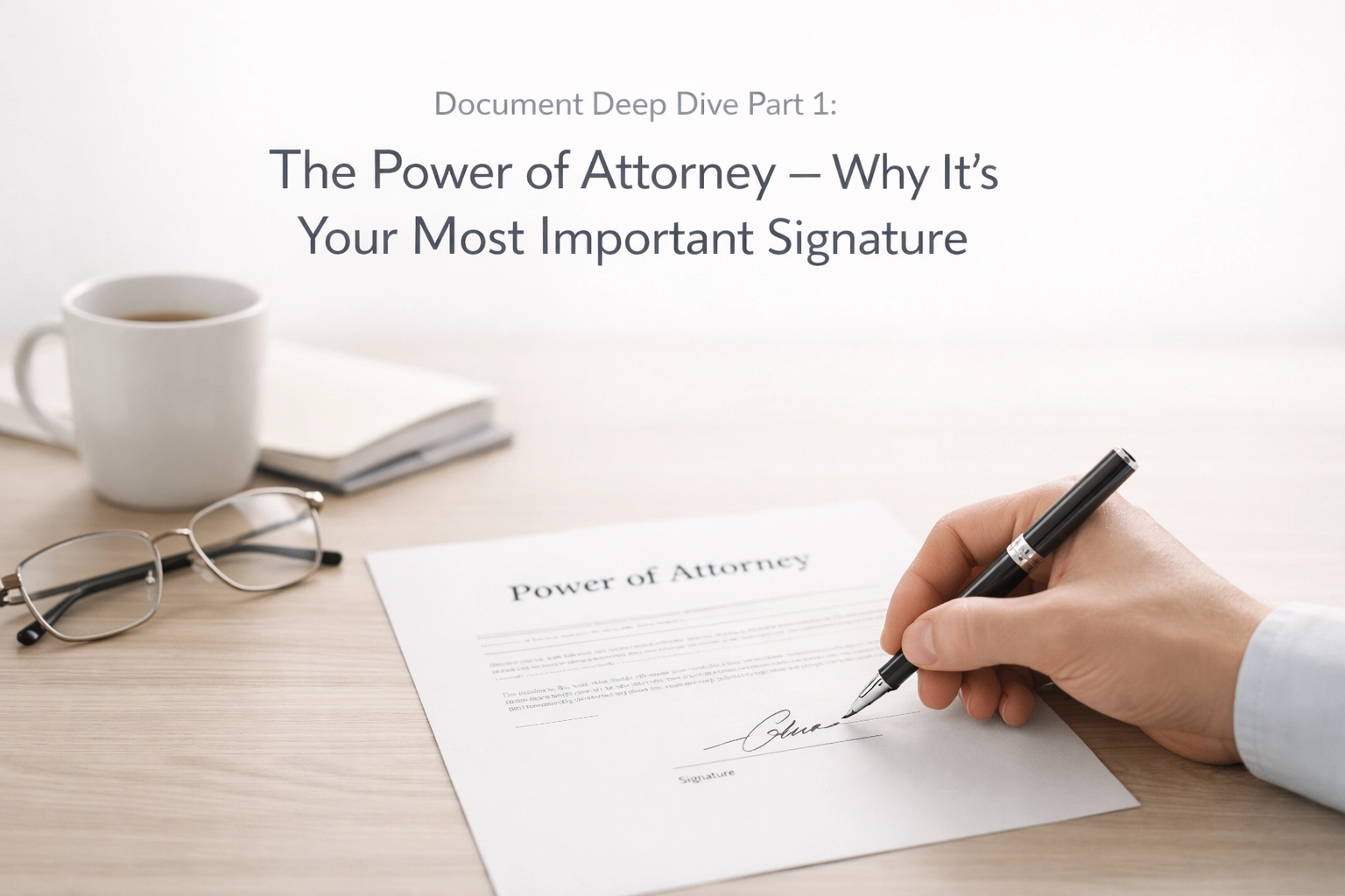[HERO] Document Deep Dive Part 1: The Power of Attorney – Why It