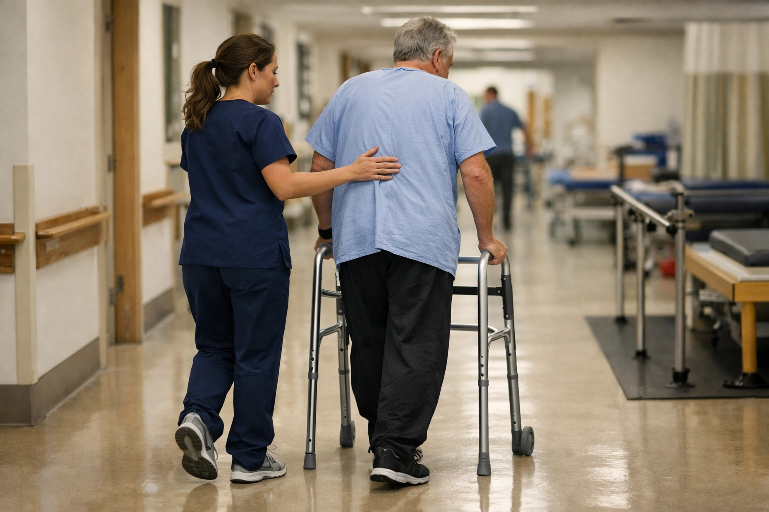 Early mobility and parent newborn bassinet hospital study