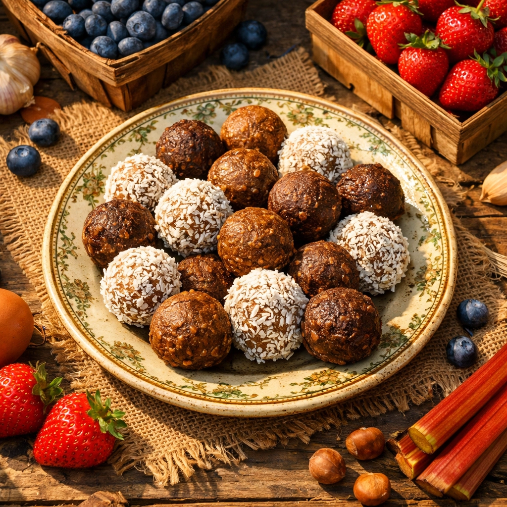 Ball So Hard protein balls in plain and coconut flavors at Vineyard Farm stand