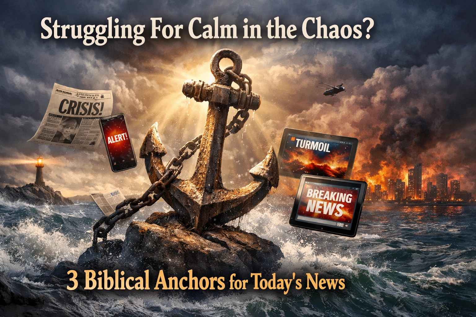 [HERO] Struggling For Calm in the Chaos? 3 Biblical Anchors for Today