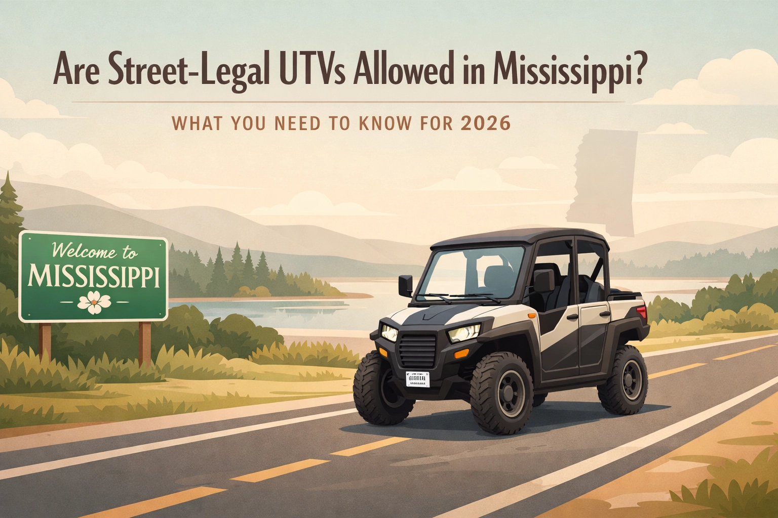 [HERO] Are Street-Legal UTVs Allowed in Mississippi? What You Need to Know for 2026