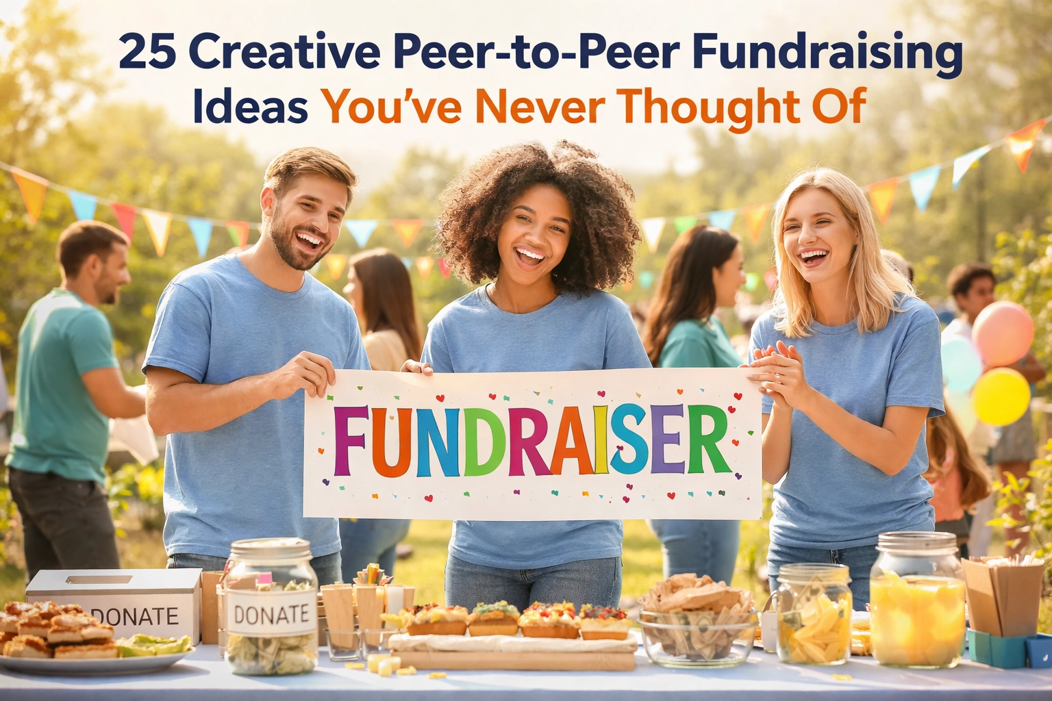 [HERO] 25 Creative Peer-to-Peer Fundraising Ideas You