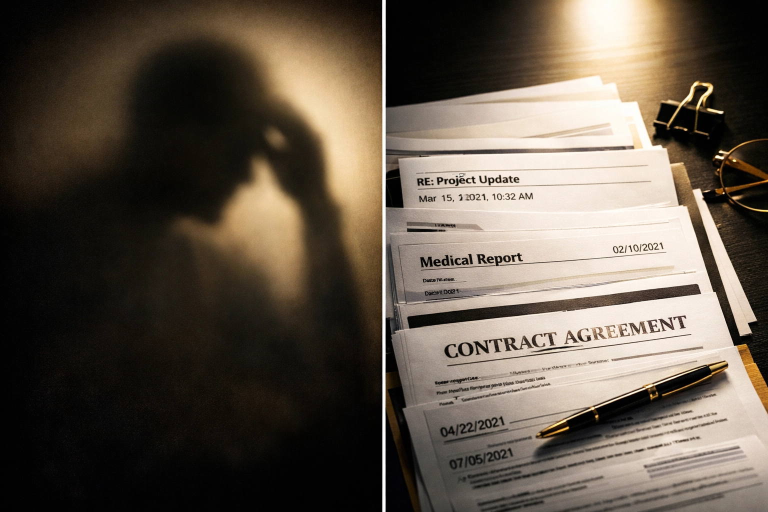 Contrast between unreliable witness testimony and documented evidence in Florida litigation