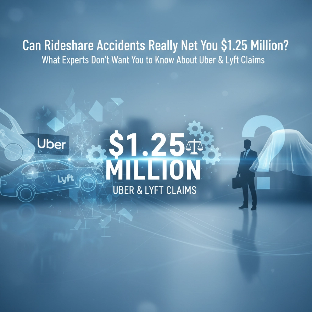 Can Rideshare Accidents Really Net You $1.25 Million? What Experts Don't Want You to Know About Uber &amp; Lyft Claims