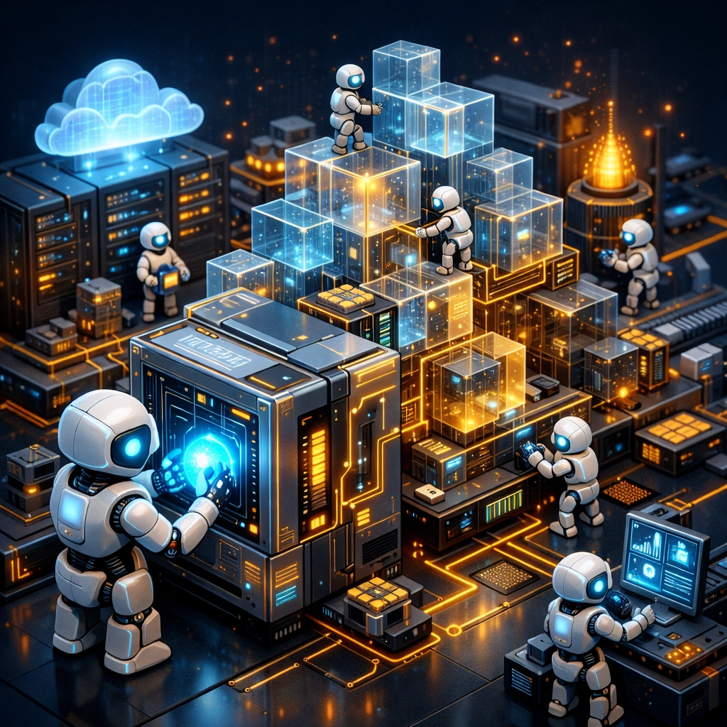 Automated cloud infrastructure and software development workflows powered by artificial intelligence.