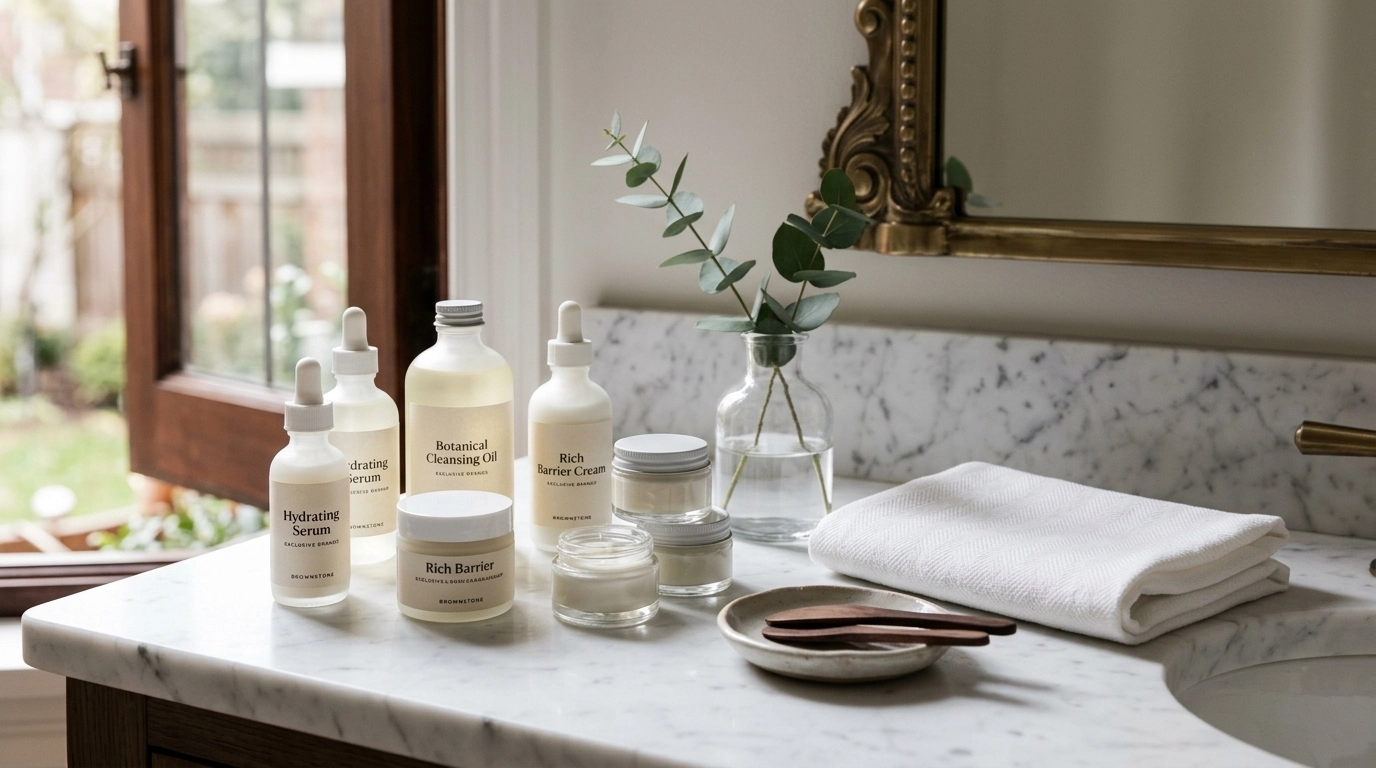 Luxury Skincare Setup