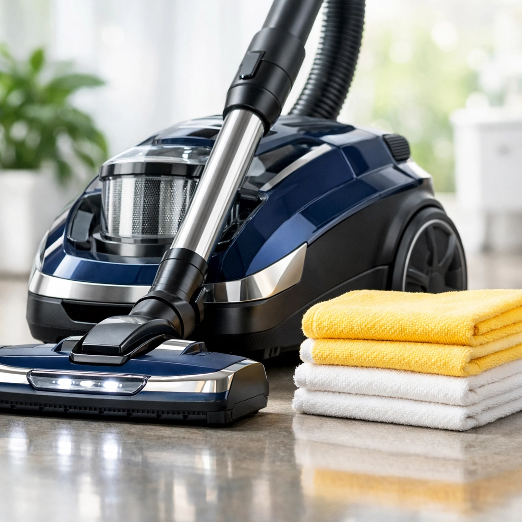 Advanced cleaning equipment and tools used by professional cleaners Marlborough MA for a healthy home.