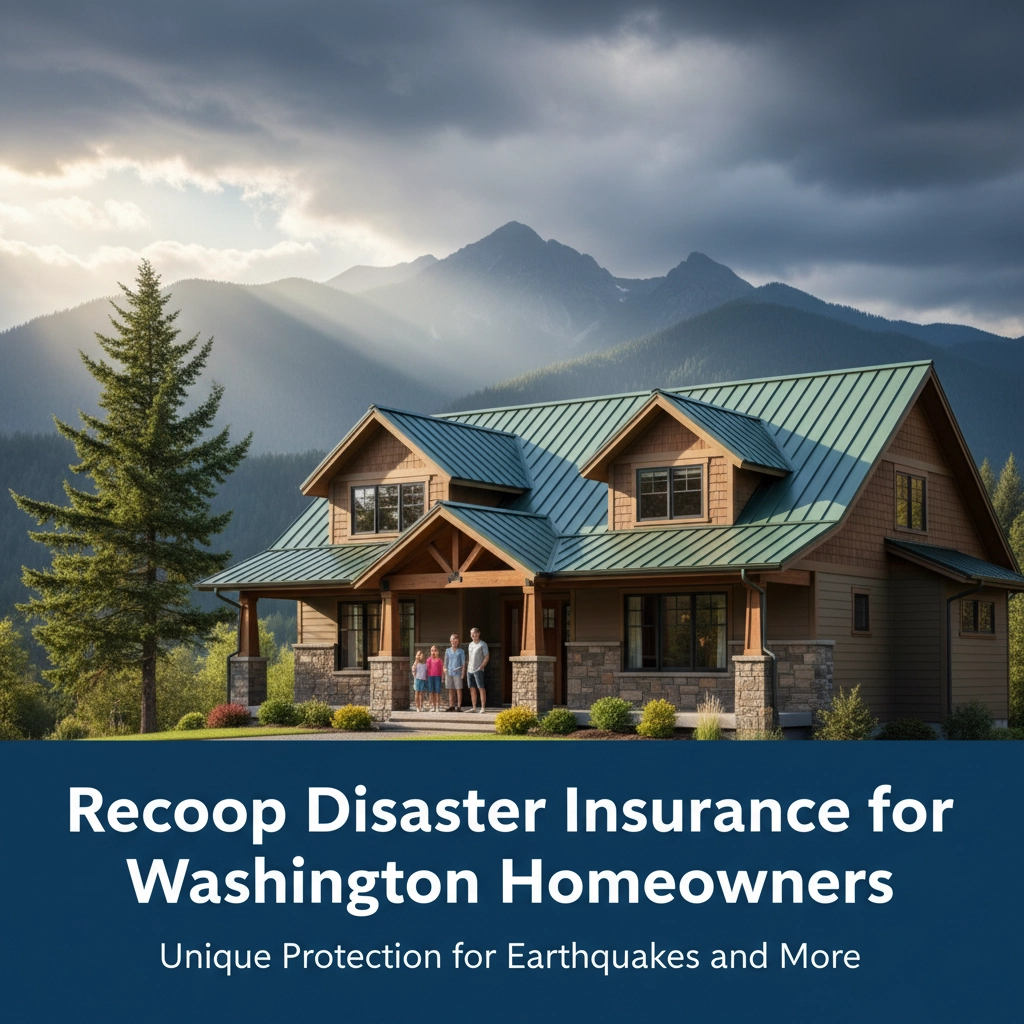 Recoop Disaster Insurance for Washington Homeowners: Unique Protection for Earthquakes and More