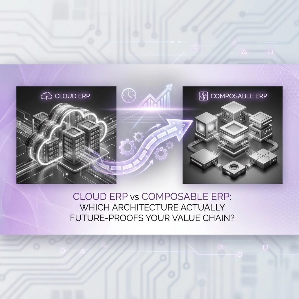Cloud ERP vs Composable ERP: Which Architecture Actually Future-Proofs Your Value Chain?