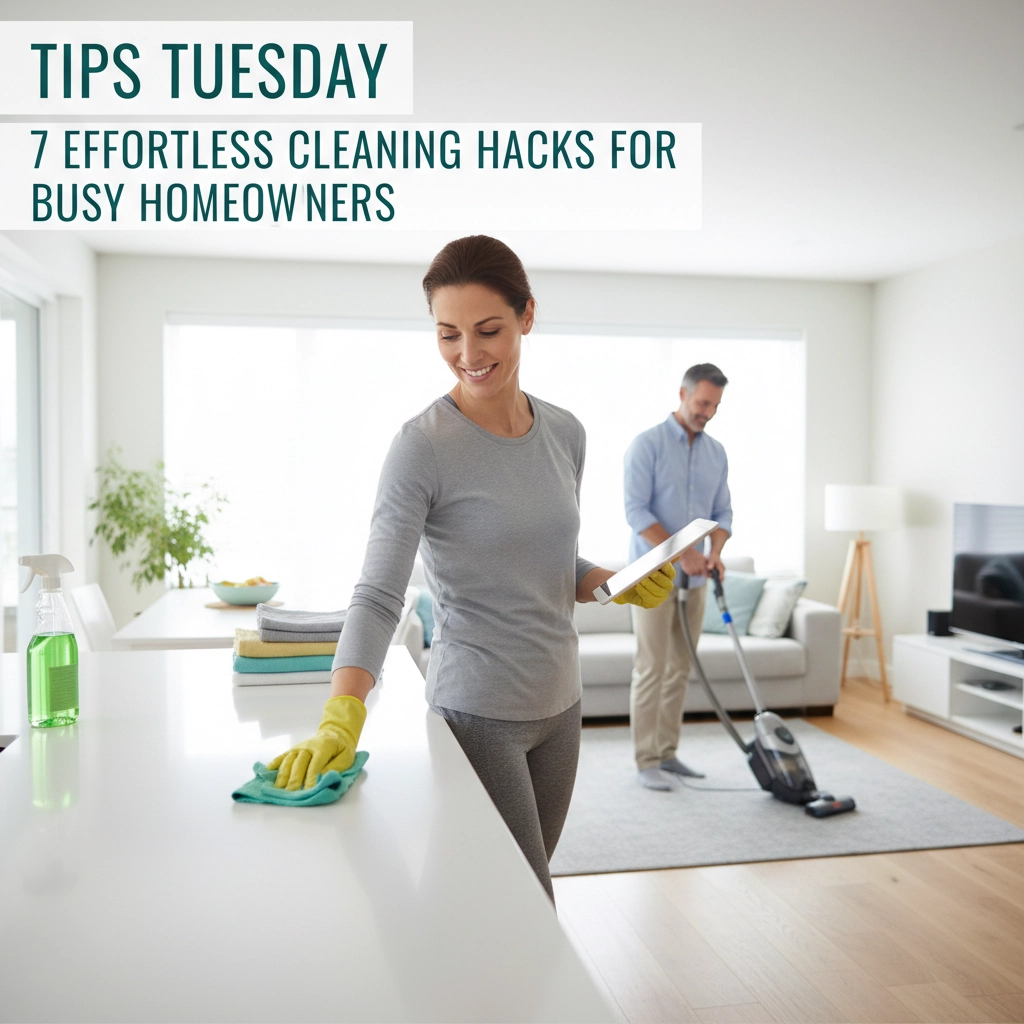 Tips Tuesday: 7 Effortless Cleaning Hacks for Busy Homeowners
