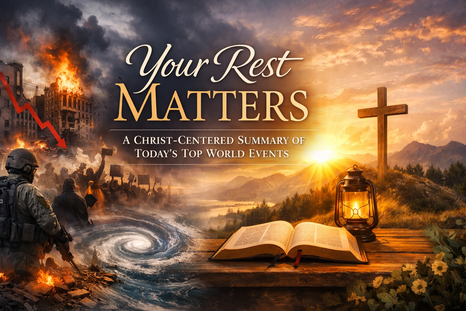 [HERO] Your Rest Matters: A Christ-Centered Summary of Today’s Top World Events