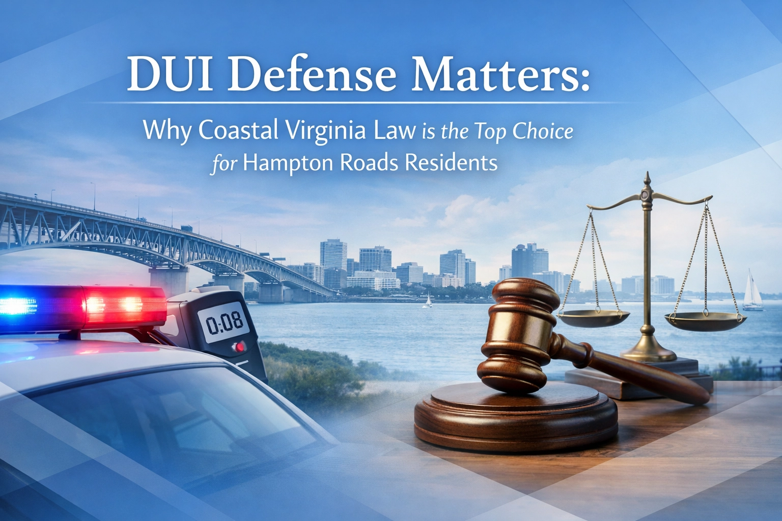 [HERO] DUI Defense Matters: Why Coastal Virginia Law is the Top Choice for Hampton Roads Residents