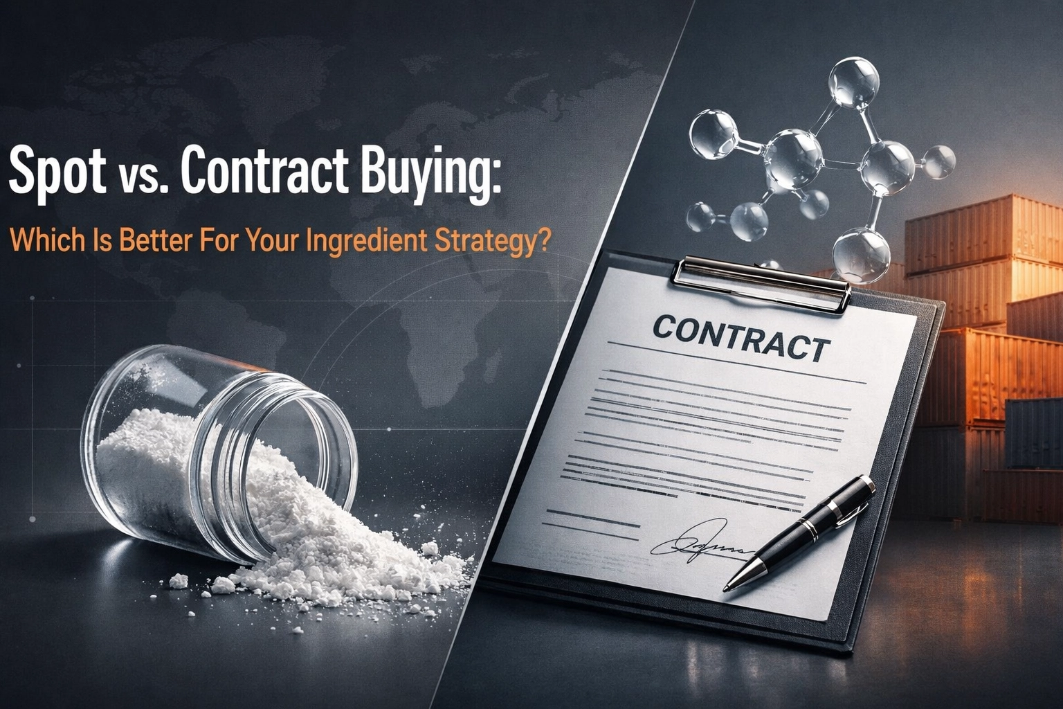 [HERO] Spot vs. Contract Buying: Which Is Better For Your Ingredient Strategy?