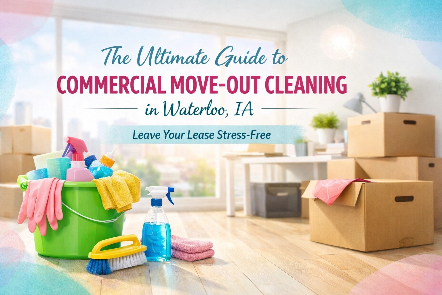 [HERO] The Ultimate Guide to Commercial Move-Out Cleaning in Waterloo, IA: Leave Your Lease Stress-Free