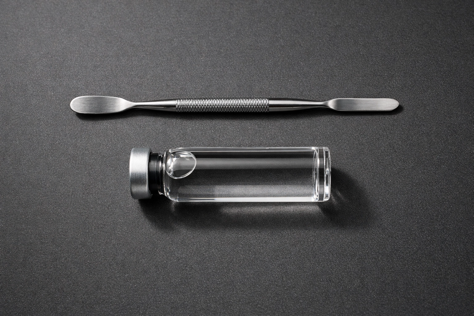 Professional laboratory equipment and a Testagen peptide vial for precise research and data collection.