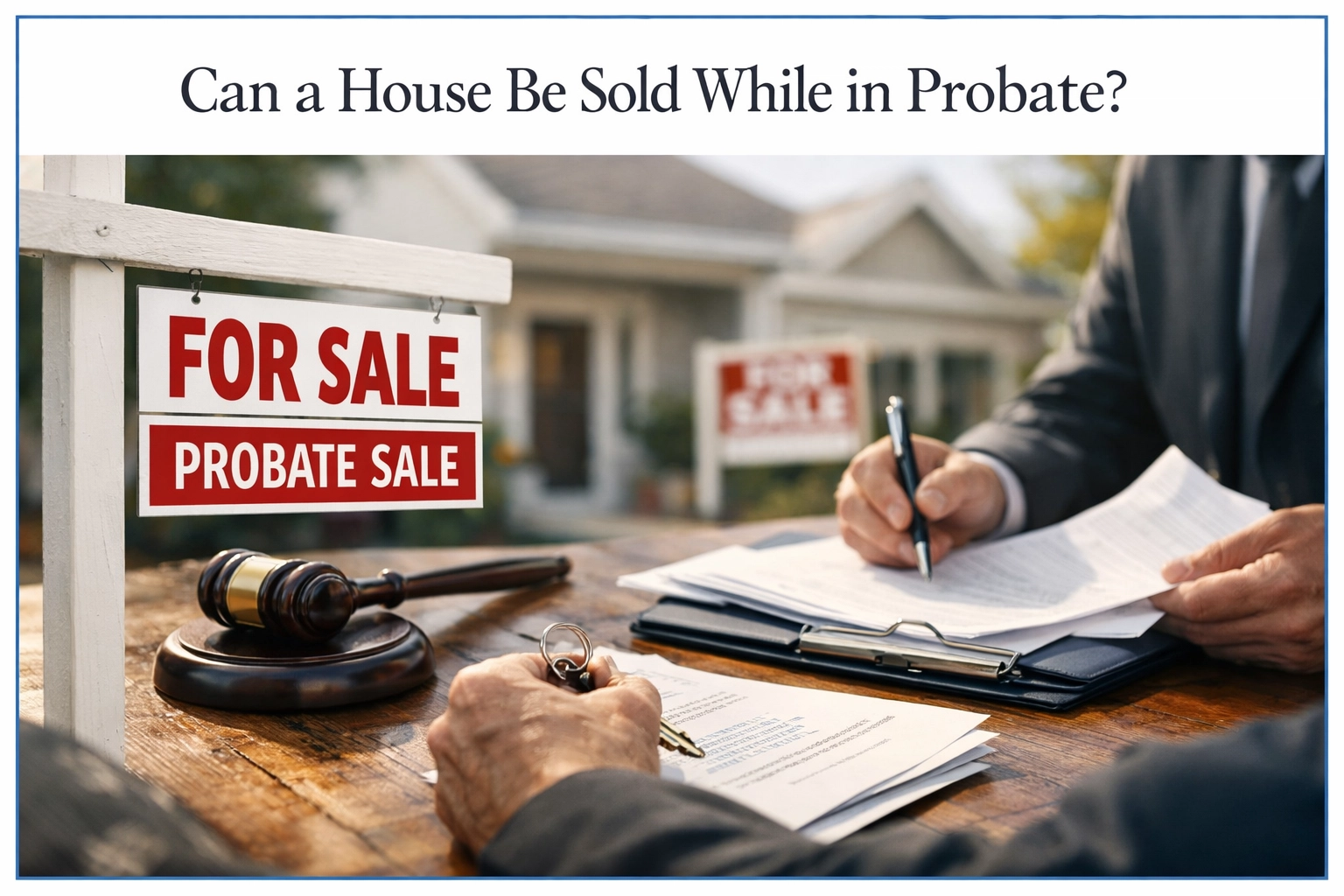 [HERO] Can a House Be Sold While in Probate?