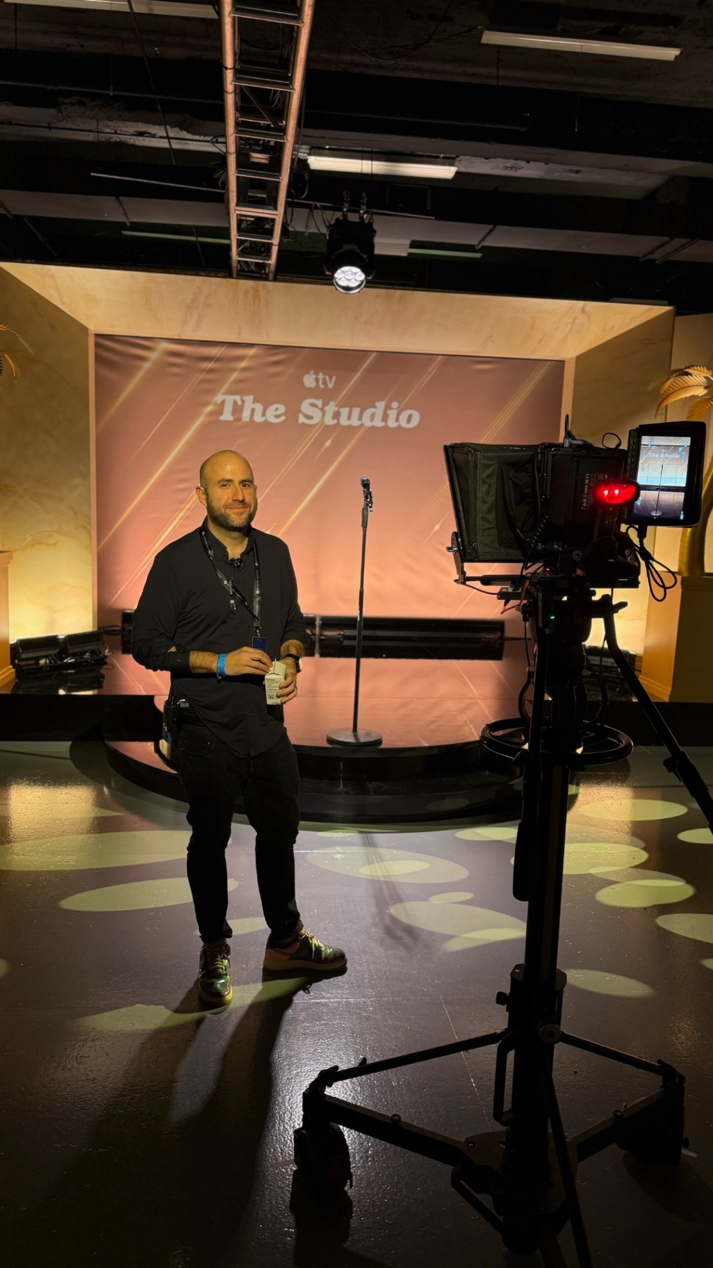 Cinematic Video Booth Setup for Apple TV's The Studio