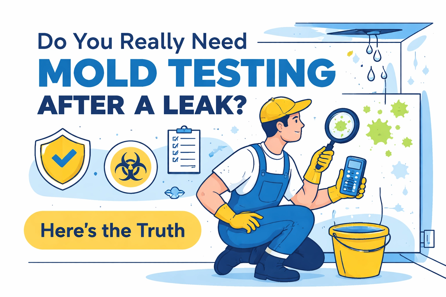 [HERO] Do You Really Need Mold Testing After a Leak? Here