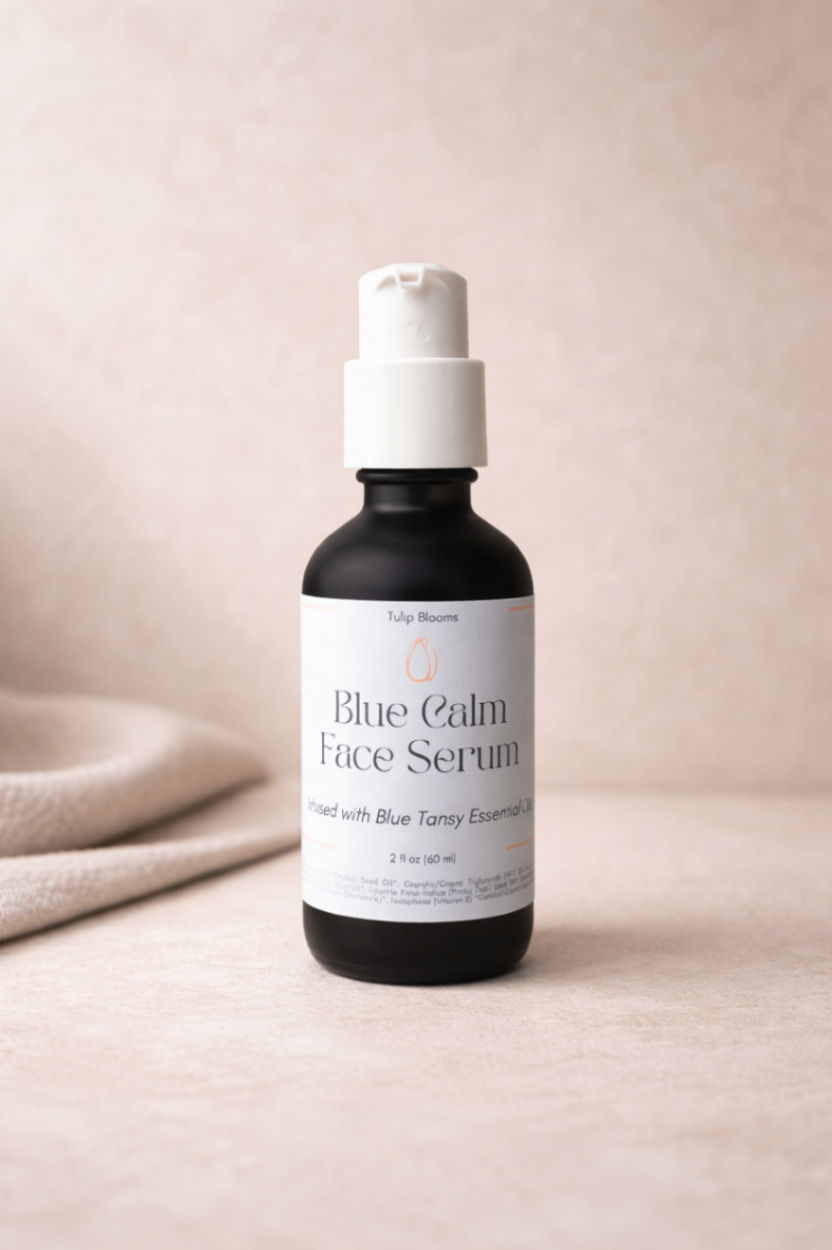 Tulip Blooms Blue Calm Face Serum