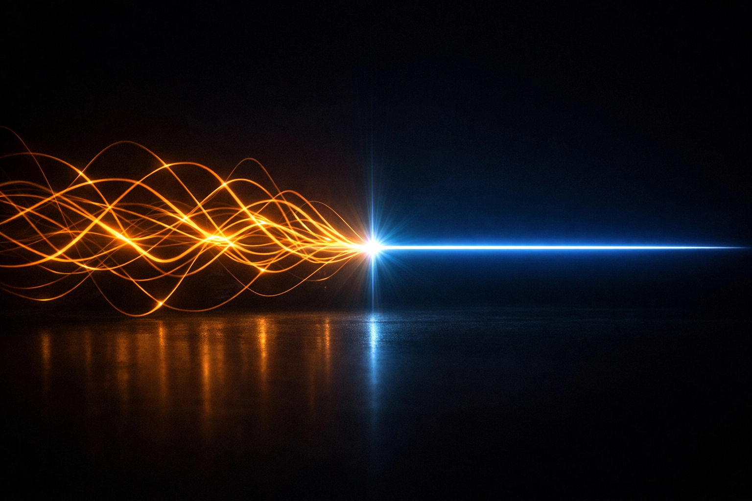 Visualizing sound precision and impulse response correction for perfect audio timing in home theaters.