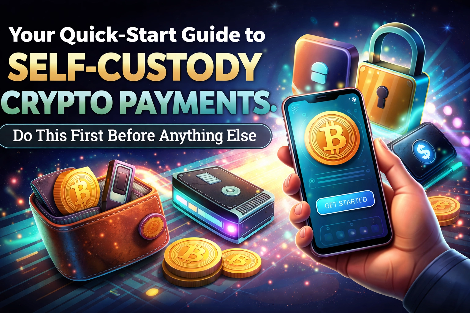[HERO] Your Quick-Start Guide to Self-Custody Crypto Payments: Do This First Before Anything Else