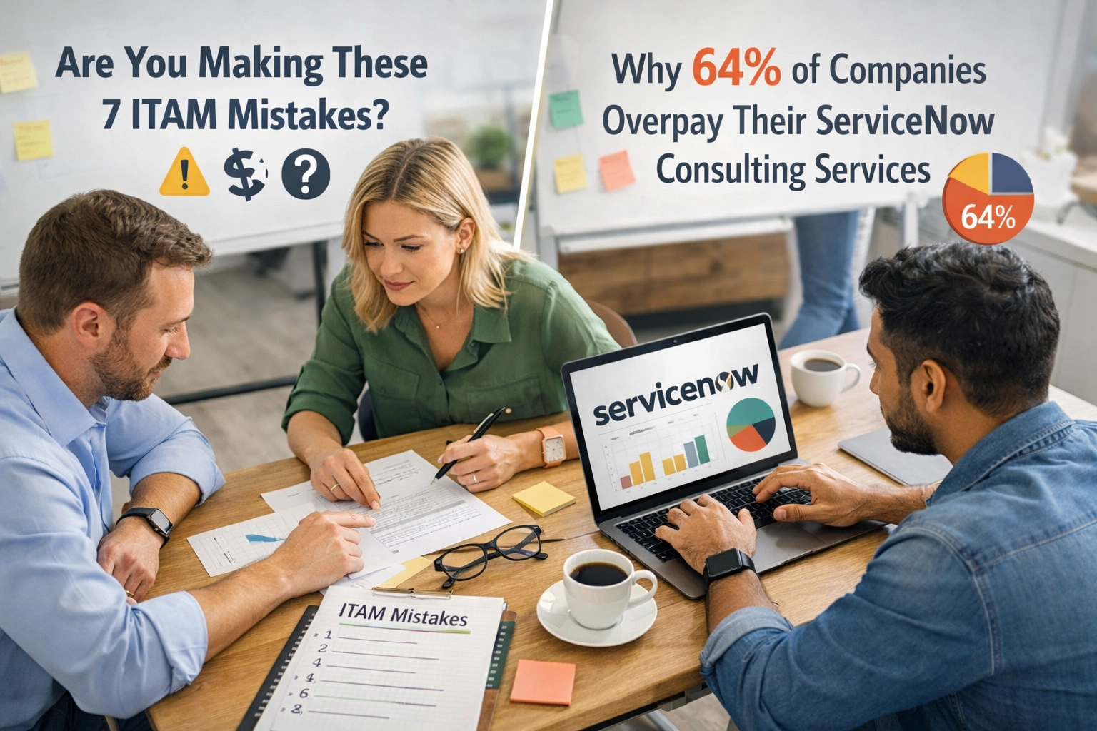[HERO] Are You Making These 7 ITAM Mistakes? Why 64% of Companies Overpay Their ServiceNow Consulting Services