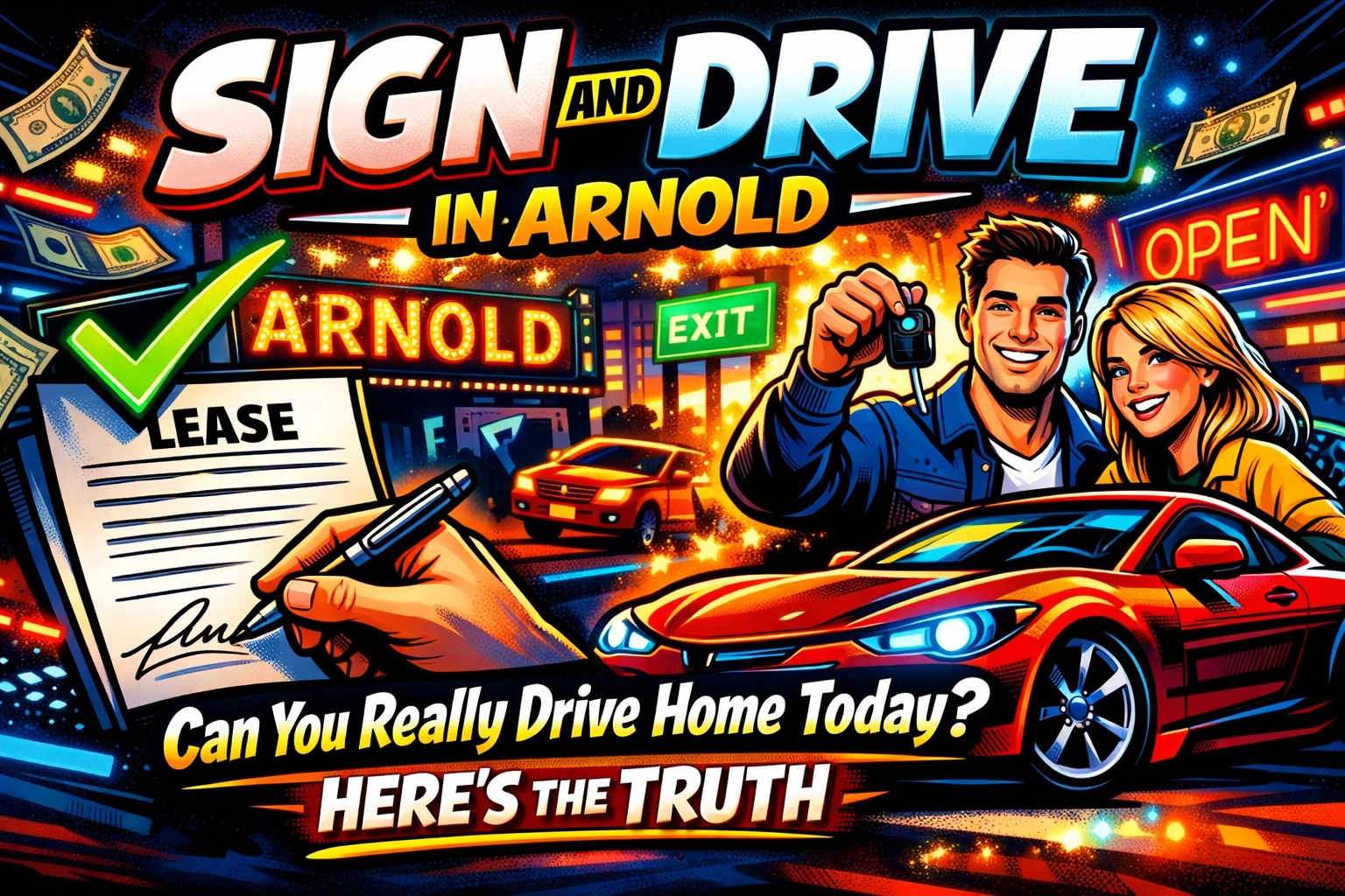 [HERO] Sign and Drive in Arnold: Can You Really Drive Home Today? Here's the Truth