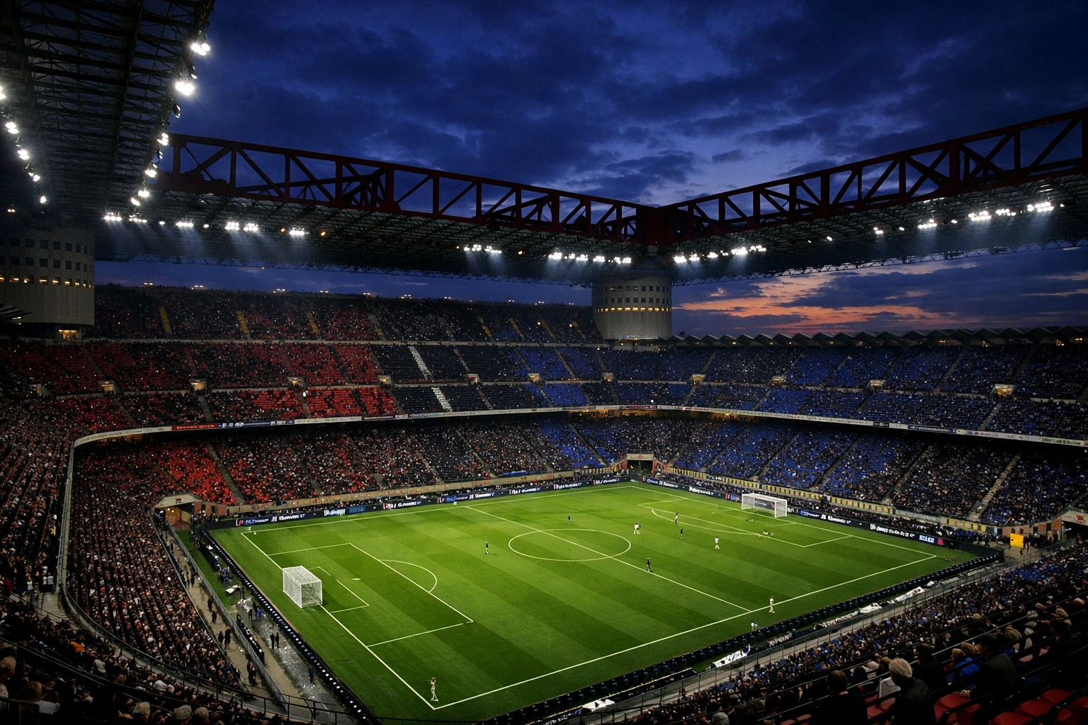 San Siro Stadion beim Derby d'Italia Inter gegen Juventus - Sportwetten-Tipp