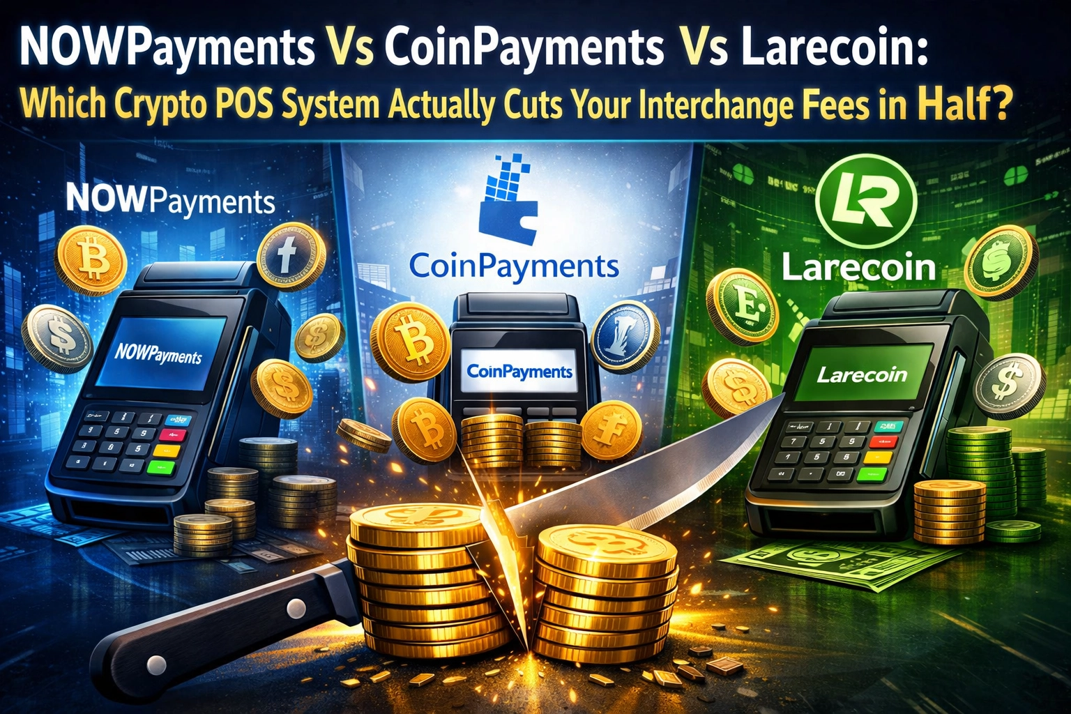 [HERO] NOWPayments Vs CoinPayments Vs Larecoin: Which Crypto POS System Actually Cuts Your Interchange Fees in Half?