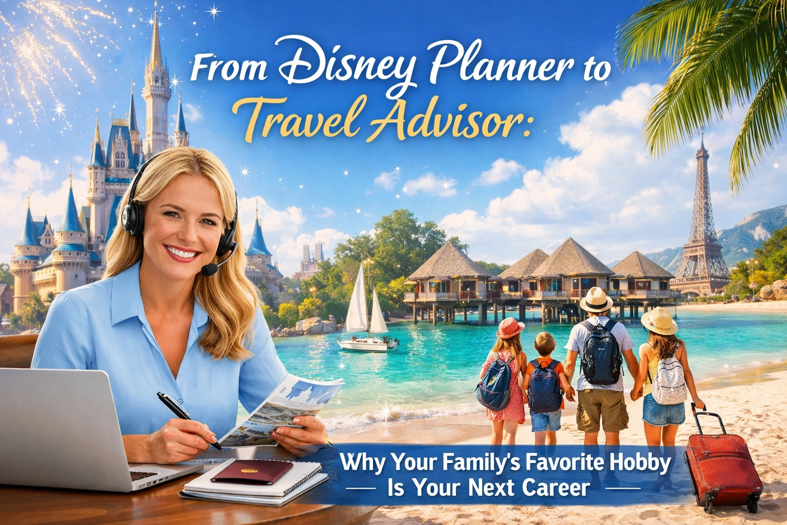 [HERO] From Disney Planner to Travel Advisor: Why Your Family’s Favorite Hobby Is Your Next Career