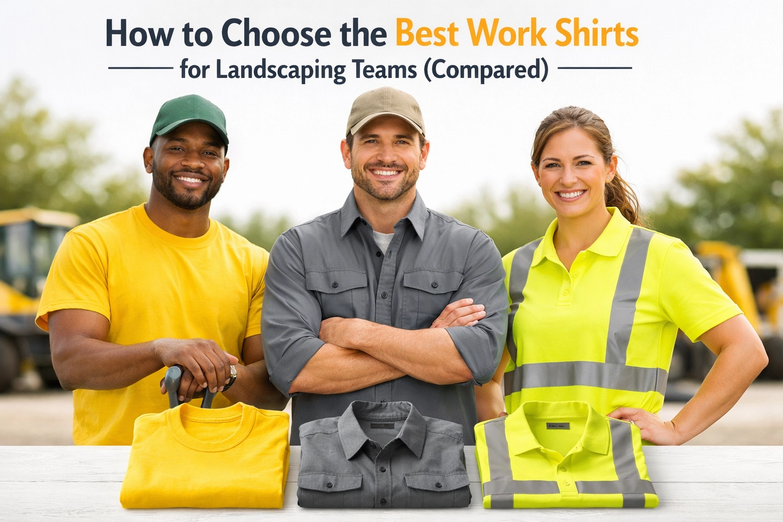 [HERO] How to Choose the Best Work Shirts for Landscaping Teams (Compared)