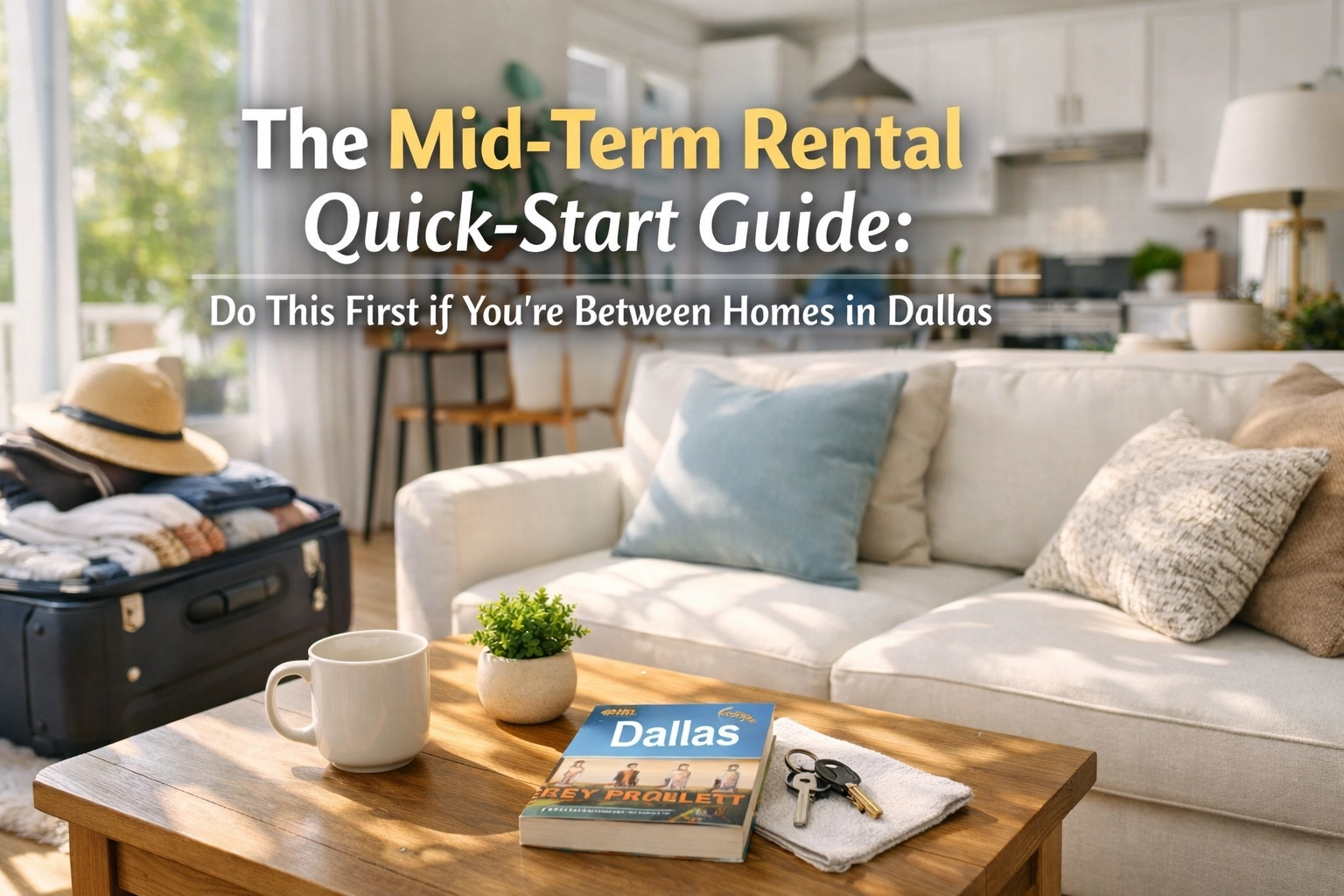 [HERO] The Mid-Term Rental Quick-Start Guide: Do This First if You’re Between Homes in Dallas