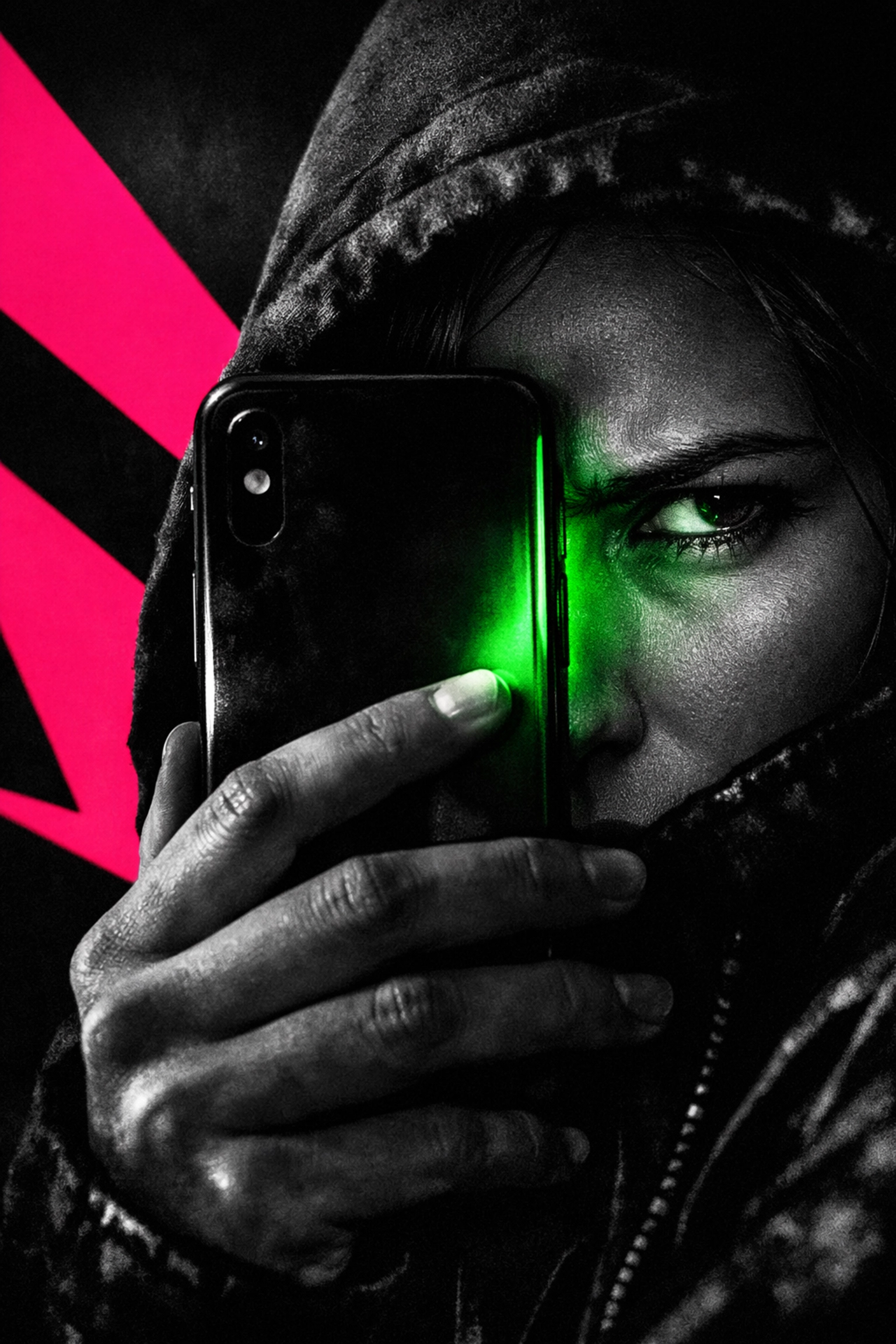 Person looking suspicious while checking phone showing social media jealousy in relationships