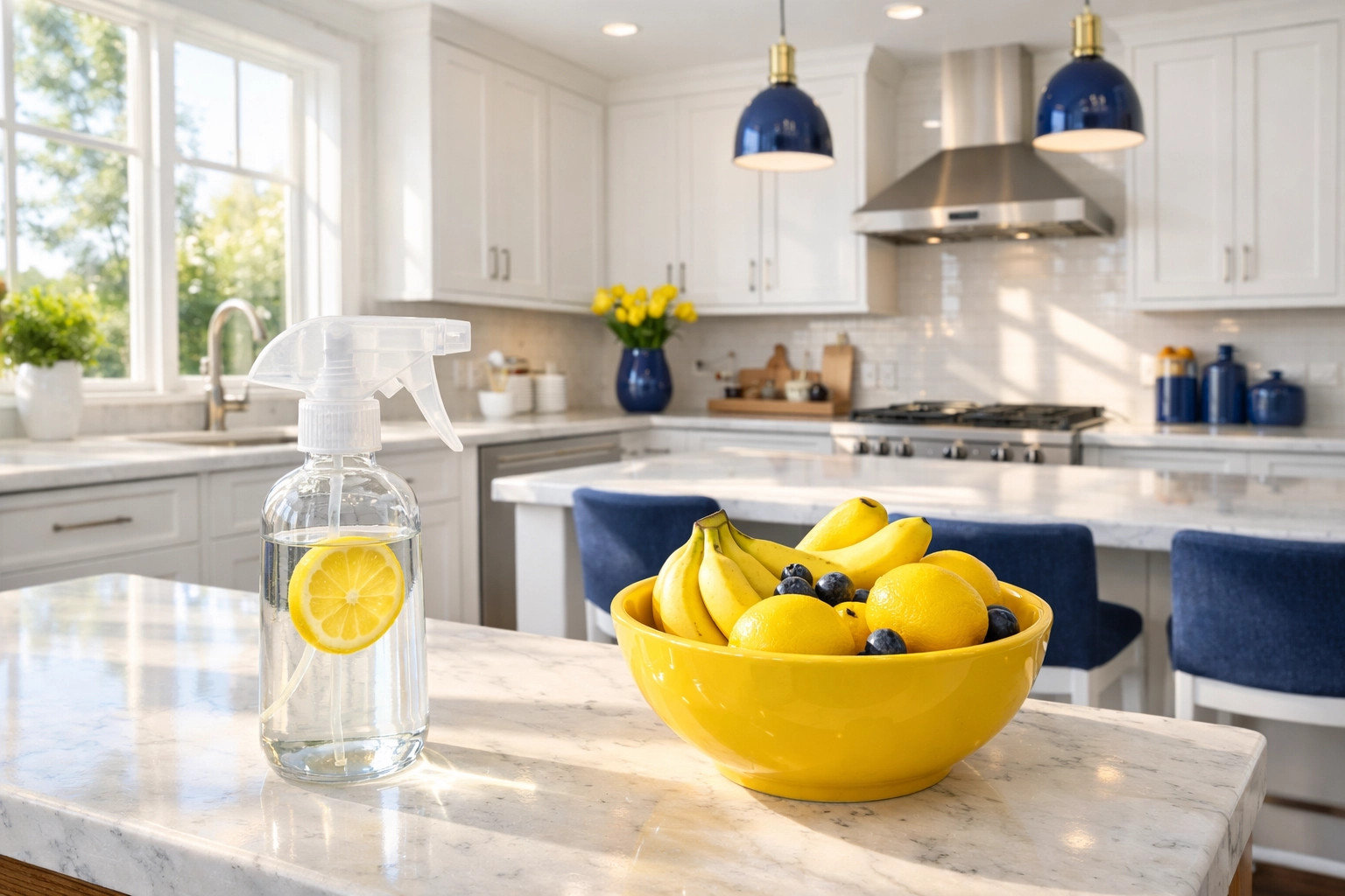 Kid-safe apartment cleaning services Leominster MA for a sparkling, non-toxic kitchen environment.