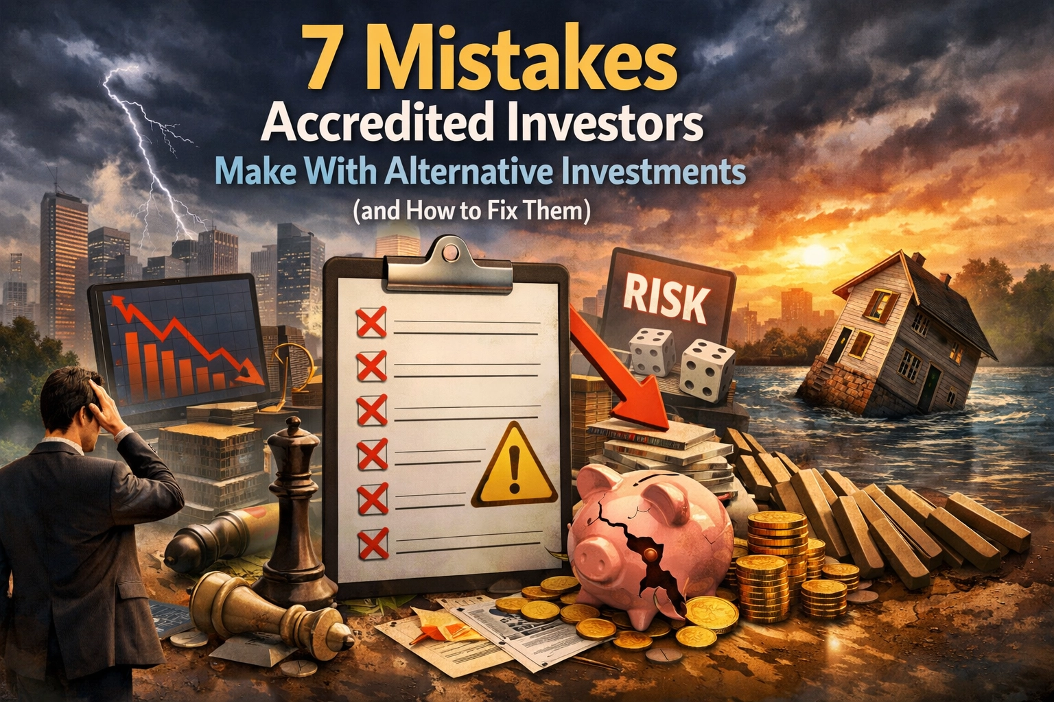 [HERO] 7 Mistakes Accredited Investors Make With Alternative Investments (and How to Fix Them)