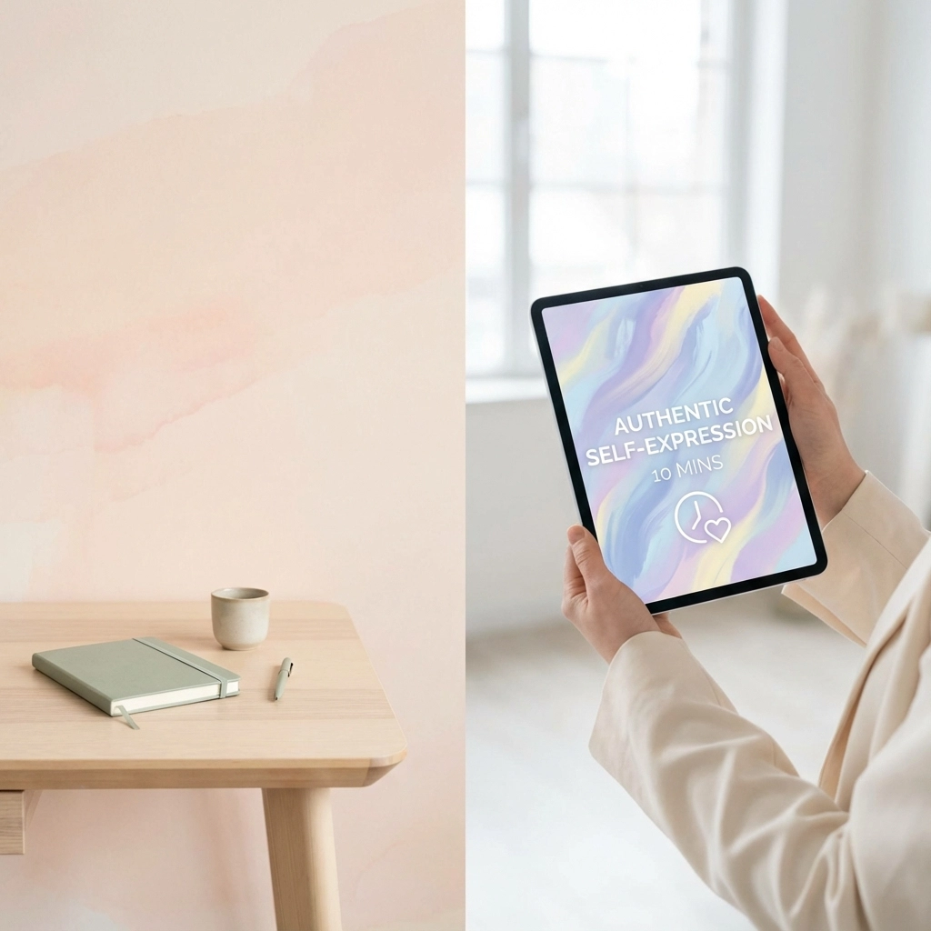 How to Create Authentic Self-Expression in 10 Minutes Without Sacrificing Your Executive Career