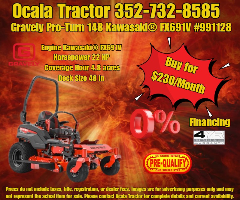 Gravely Pro-Turn 148 mower