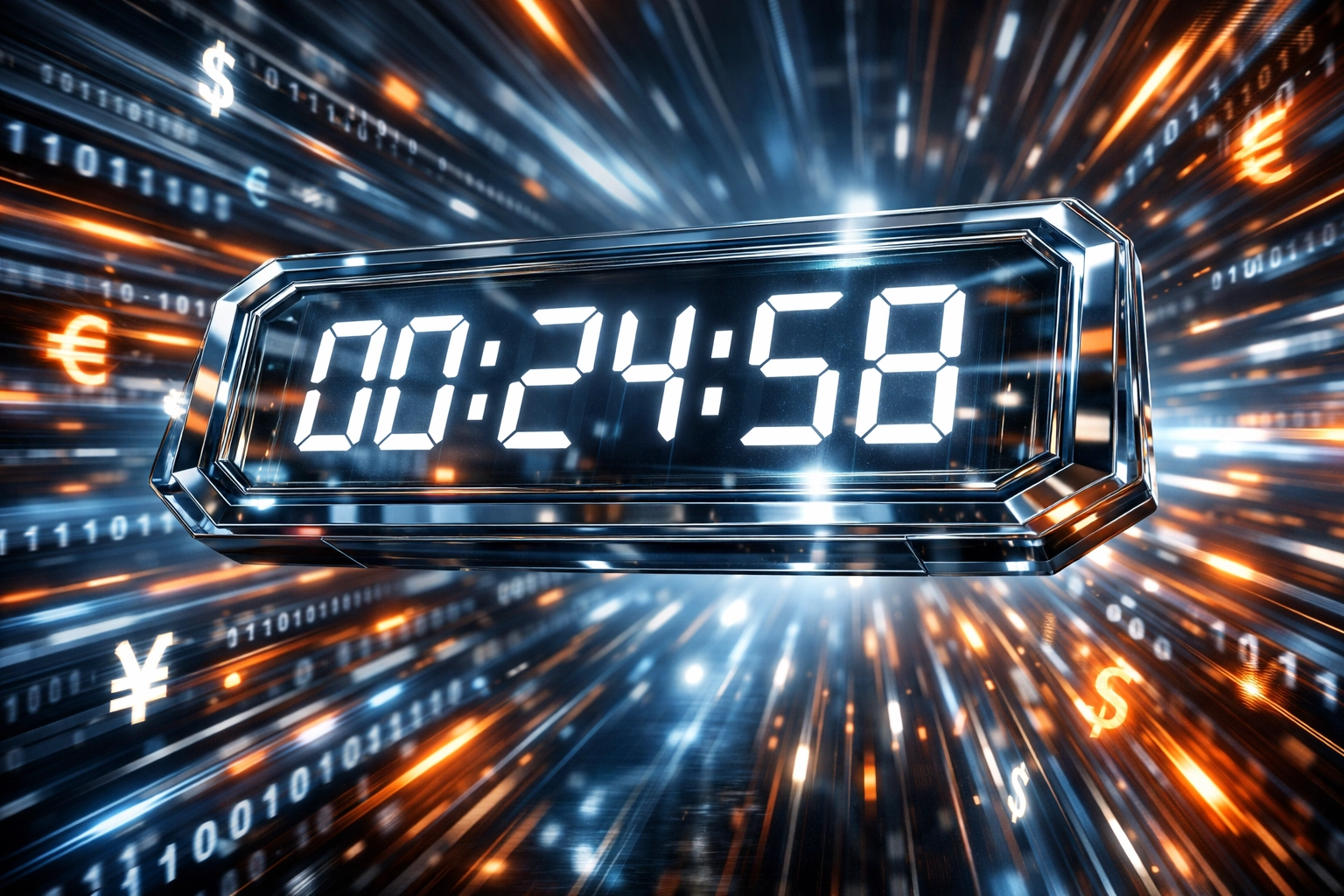 Digital interface showing high-speed 24-hour approval for an unsecured working capital loan.